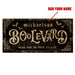 CUSTOMIZABLE Large Vintage Wooden Halloween Sign - BOOLEVARD