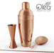 Olea™ Bar Set - Copper Plated - 4 Piece (Bar Spoon Tip Option)