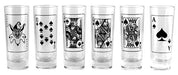 Shot Glass Set - Poker - 2 ounce