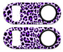 Kolorcoat™ Mini Bottle Opener - Purple Cheetah