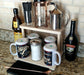 Counter Caddies™ - NATURAL - 12" STRAIGHT Shelf - Barista Theme 