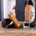 Wood Corkscrew w/Bottle Stopper