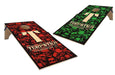 Two cornhole boards with 'Terpstra' branding on a white background
