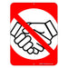 Metal Sign Kolorcoat™ - No Hand Shaking - 9X12