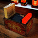 Vintage Bar Wooden Napkin Caddy