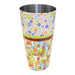 Cocktail Shaker Tin - Printed Designer Series - 28oz weighted - Cute Floral