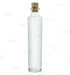 Cylinder Craft Bartending Bottle w/ Cork - Clear 4 oz