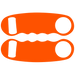 Orange Knuckle Popper Bottle Opener