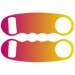 Pink to Yellow Knuckle Popper Bottle Opener