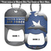 Dog Tag Bottle Opener - Military Line - Air Force