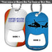 Dog Tag Bottle Opener - Military Line - Coast Guard