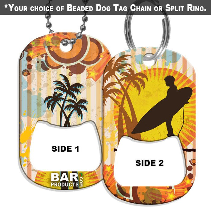 Dog Tag Opener - Vector Surfer