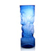 BarConic® Drinkware - Blue Plastic Tiki Cup w/ Lid and Straw - 24 ounce