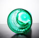 BarConic® Drinkware - Green Plastic Tiki Cup w/ Lid and Straw - 24 ounce