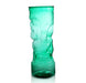 BarConic® Drinkware - Green Plastic Tiki Cup w/ Lid and Straw - 24 ounce