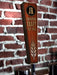 Oak Wood Beer Tap Handles - Flared Shape - Initial Signature Craft