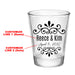  CUSTOMIZABLE - 1.75oz Clear Shot Glass - Wedding Embellishment