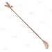 BarConic® Bar Spoon - Copper Plated Cocktail Fairy - 30cm
