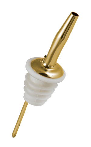 Gold Plated Tapered Liquor Pourer