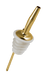 Gold Plated Tapered Liquor Pourer