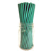 BarConic® "Eco-Friendly" Paper Straws - 7 3/4" Solid Green - 100 pack