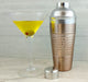 3 piece Cocktail Shaker - Hammered Copper / Stainless Steel - 28 ounce