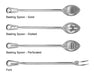 Heavy Duty Basting Spoons and Fork