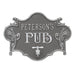 CUSTOMIZABLE Cast Aluminum Plaque (and Bottle Opener) - Hops and Barley Beer Pub Design