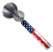 Jigger with Printed Handle Design - U.S. Flag - .75oz x 1.25oz