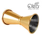 Olea™ Japanese Tall Jigger - Gold Plated - 1/2oz X 3/4oz