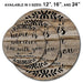 ADD YOUR NAME Lazy Susan - HOME - 3 Different Sizes - Table Top - Handcrafted in USA - Bar Products - Lazy Susan