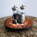 ADD YOUR NAME Lazy Susan - FLORAL WATERCOLOR - 3 Different Sizes - Table Top