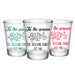 CUSTOMIZABLE - 1.75oz Clear Shot Glass- Tis the Season