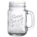 CUSTOMIZABLE - 16oz Mason Jar with Handle - Happy Fall Y'all