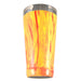 Yellow/Red Swirl Vinylworks MAKO - 30 oz. Cocktail Shaker Tin