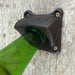 BarConic® Wall Mounted Bottle Opener - Square Open Here - Cast Iron