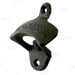 BarConic® Wall Mounted Bottle Opener - Open Here - Cast Iron