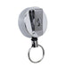 Mirrored Chrome Retractable Reel - Painted Floral - Back