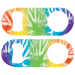 Tie dye Zebra Mini Speed Opener