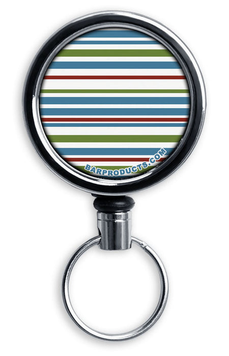 Mirrored Chrome Retractable Reel ONLY – Stripes