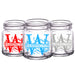 CUSTOMIZABLE - 2oz Clear Mini Mason Jar Shot Glass - Monogram