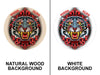 Tiger Fang Sake Round Wooden Table Top - Two Sizes Available