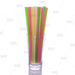 BarConic® 8" Straws - Assorted Neon