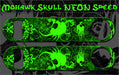 Kolorcoat Speed Openers - Mohawk Skulls - NEON GREEN