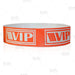 Paper Wristbands - NEON Red / White VIP - Box of 500
