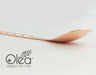 Olea™ Copper Plated Bar Spoon - Bent Tip - 50cm Length