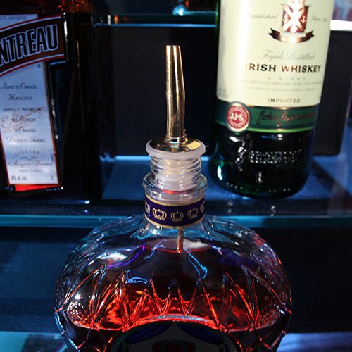 Gold Plated Tapered Liquor Pourer