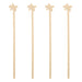 BarConic® Bamboo Palm Tree Swizzle Sticks - 100 pack