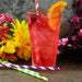 BarConic® Eco-Friendly Paper Straws - Striped Assorted Colors - Pack of 100
