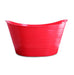 Red Party Bucket/ Beverage Tub